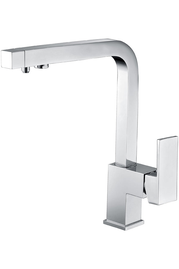 Capri Chrome Kitchen Faucet with Osmosis System, view 2
