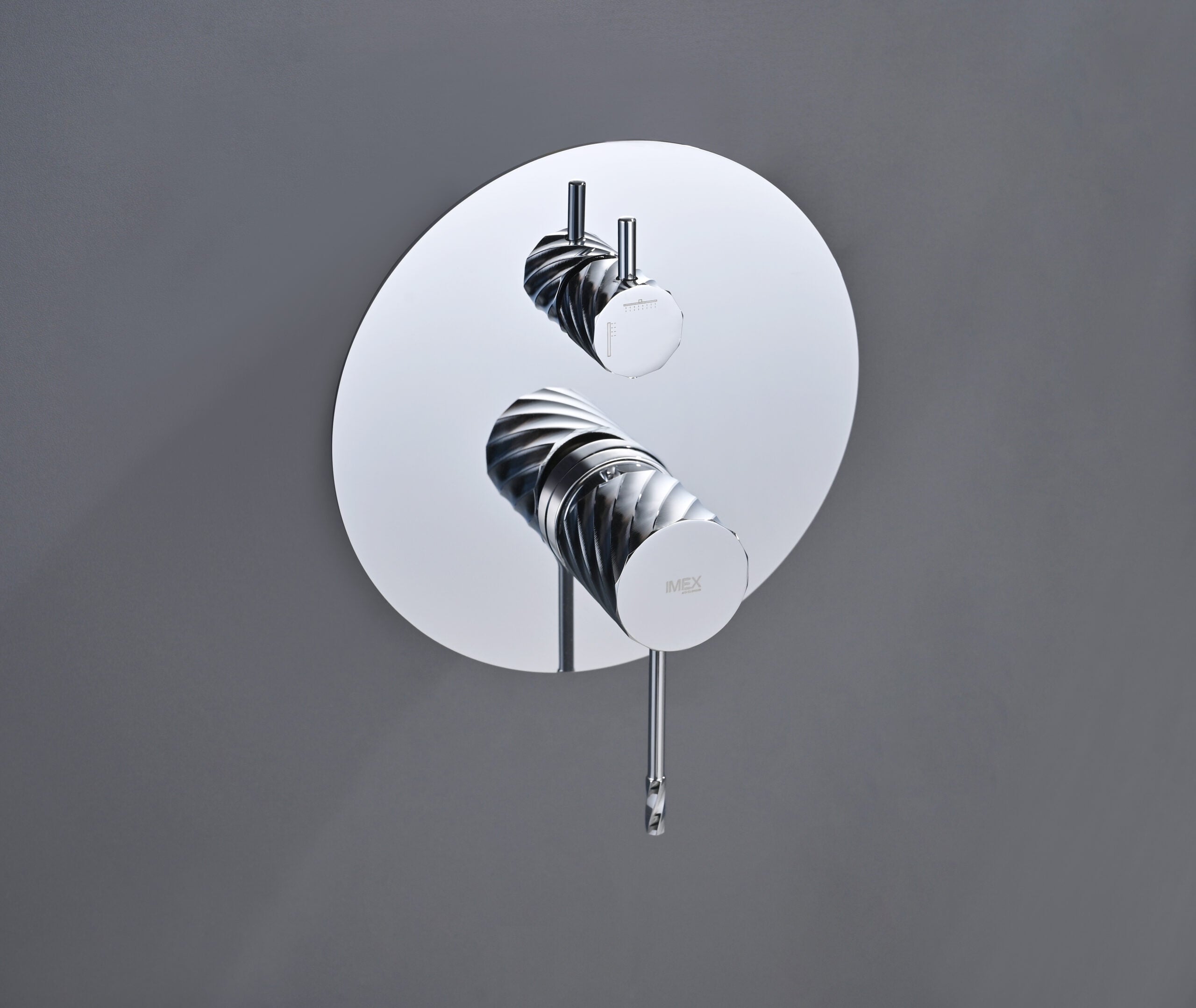 Bless Chrome Concealed Single Lever Shower Set, view 3