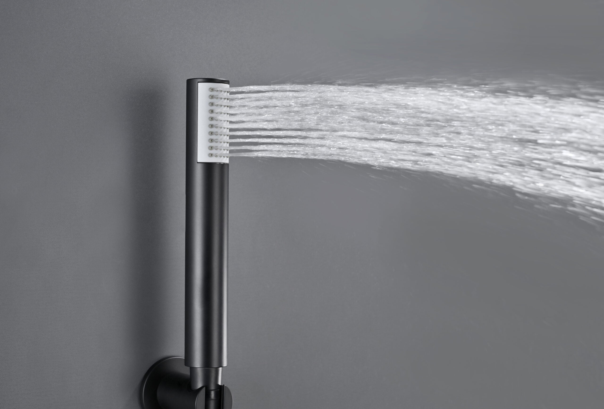 Bless Matte Black Concealed Single Lever Shower Set, view 4
