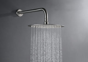 Bless Brushed Nickel Concealed Single Lever Shower Set, view 5