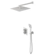 Conjunto De Ducha Empotrado Termostático Cíes Blanco Mate - Shower Set