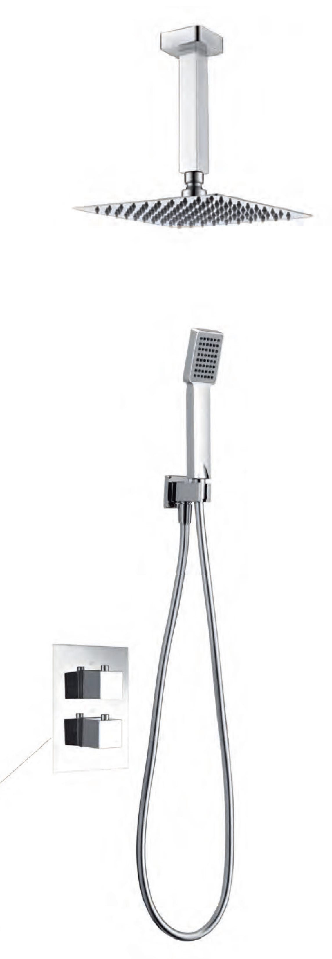 Conjunto De Ducha Empotrado Termostático Ons - Shower Set