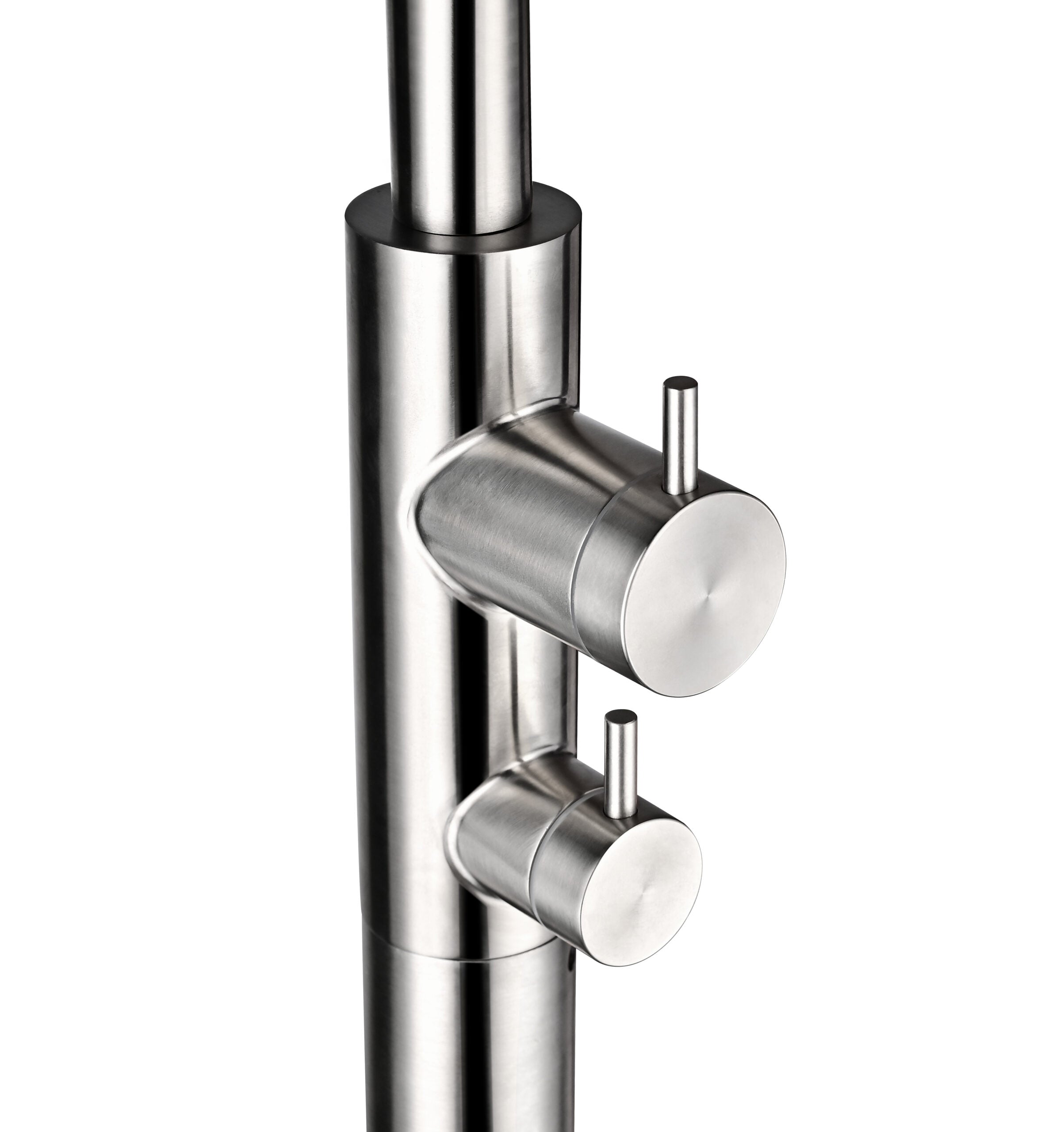 Dakota Stainless Steel Pool Shower Tap in 316 Stainless Steel, view 4