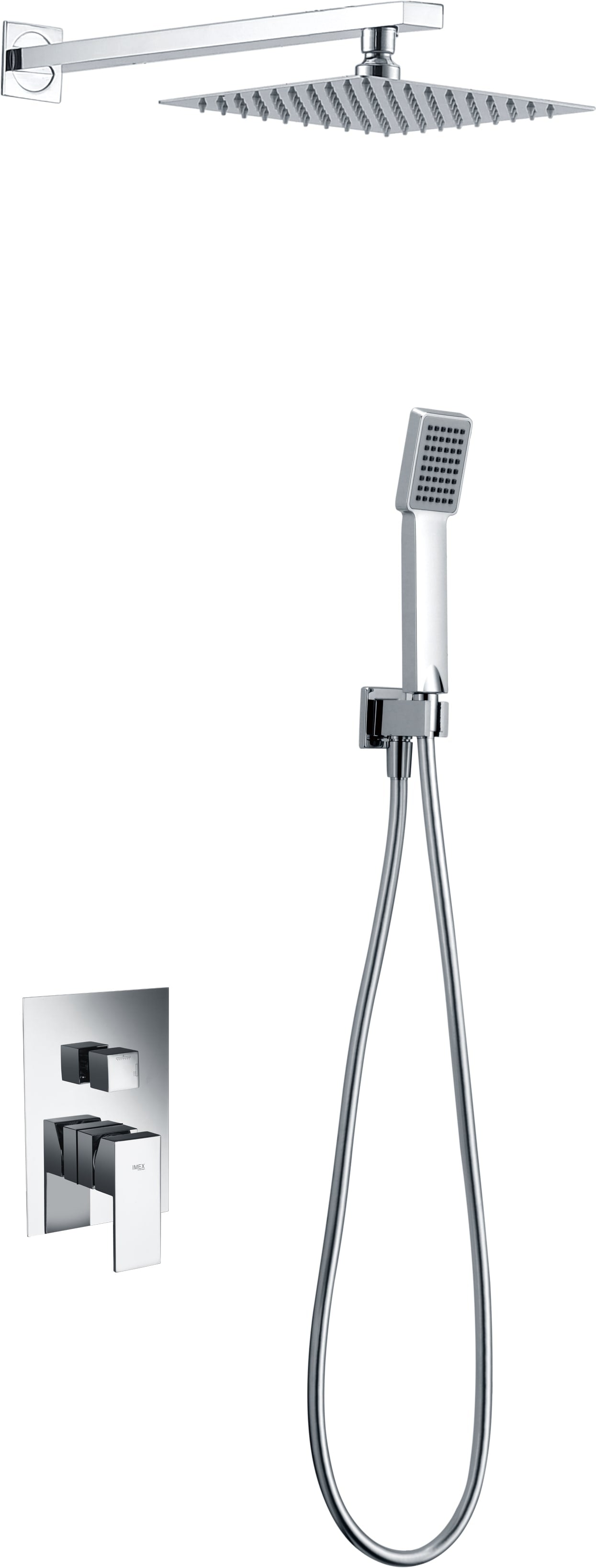 Conjunto De Ducha Empotrado Monomando Dubín - Shower Set