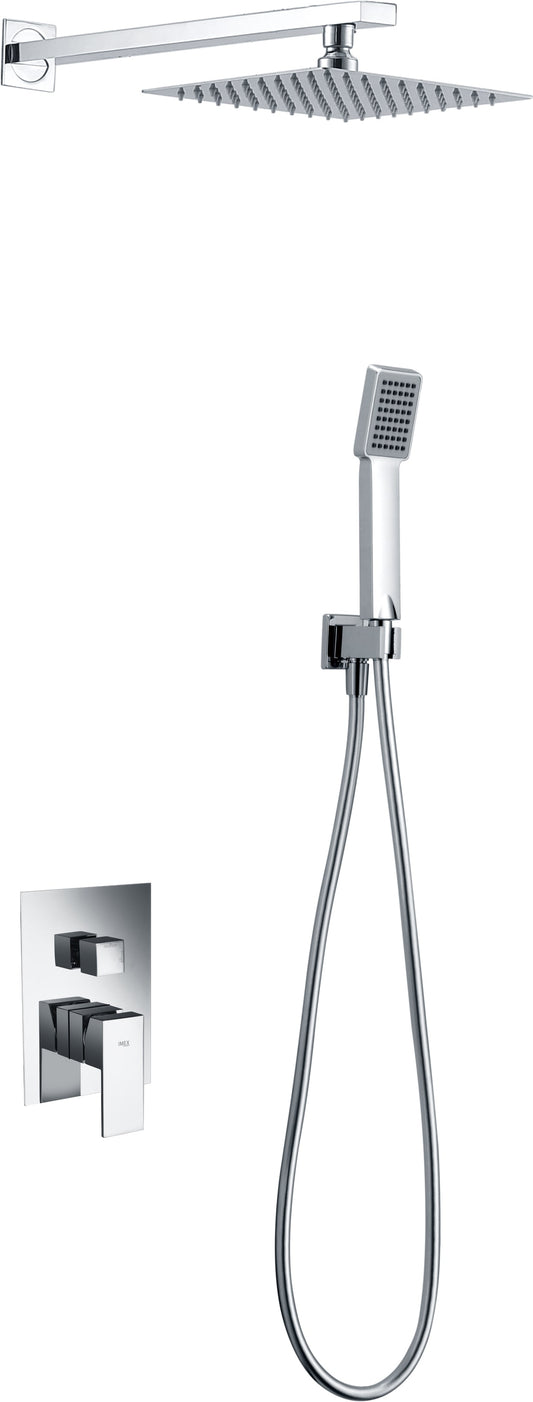 Conjunto De Ducha Empotrado Monomando Dubín - Shower Set