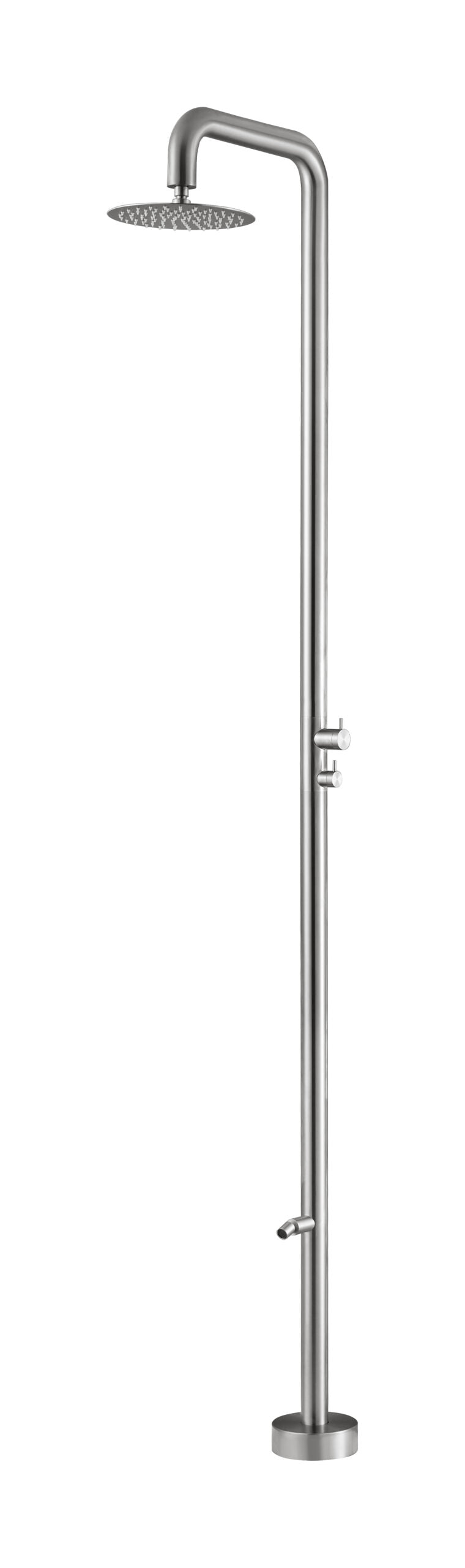 Michigan Stainless Steel Pool Shower Tap in 316 Stainless Steel, main product view