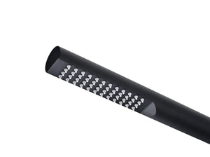 Nevada Matte Black Steel Pool Shower Tap in 316 Stainless Steel, view 3