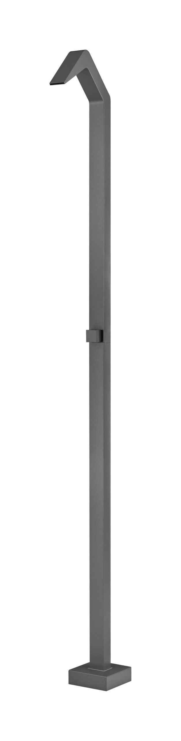 Niágara Cloud Grey Pool Shower Tap in 316 Stainless Steel, main product view
