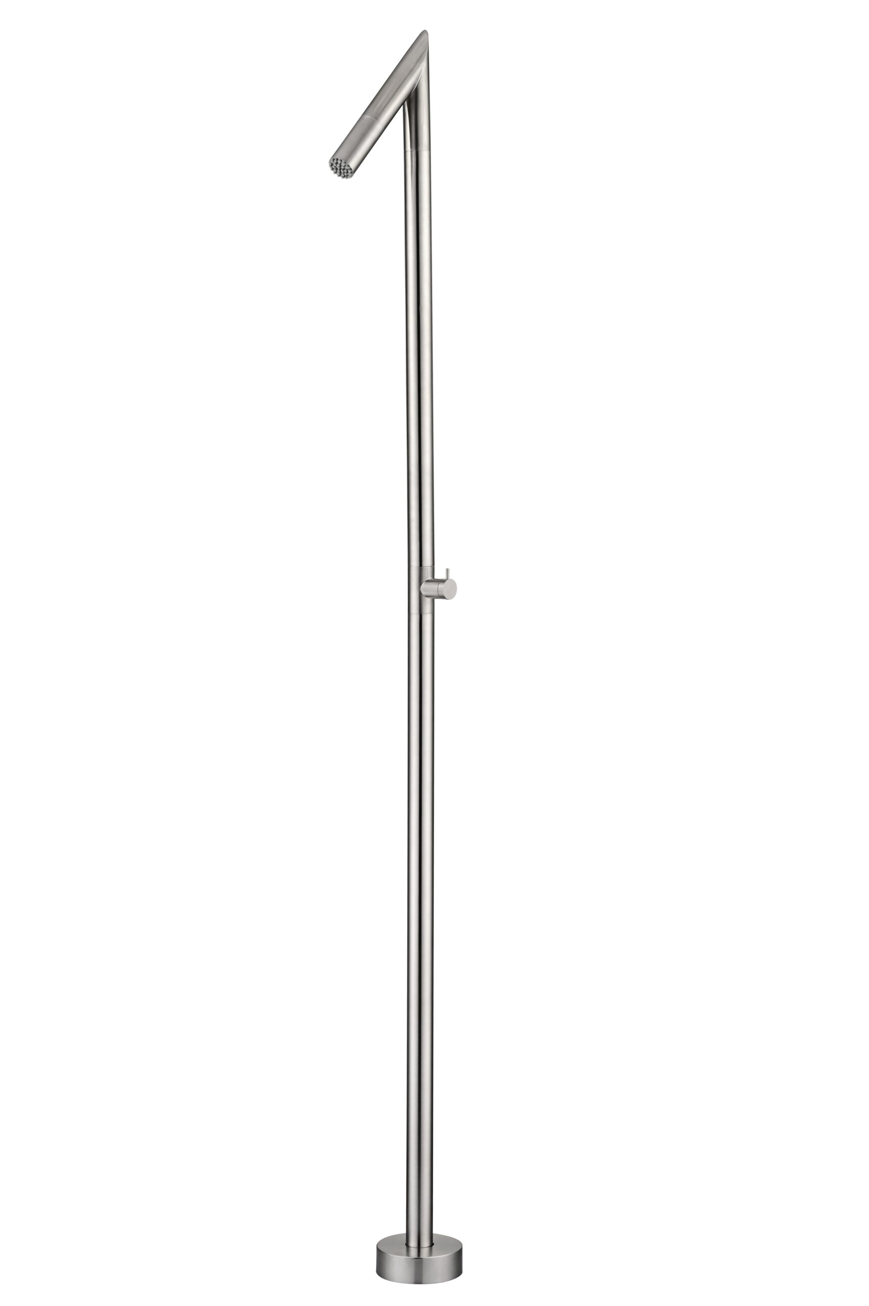 Oklahoma Stainless Steel Pool Shower Tap in 316 Stainless Steel GPO011/AC, main product view