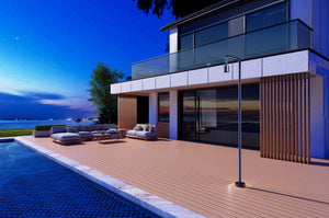 Pool Ocean Blue Pool Shower Tap in 316 Stainless Steel, view 3