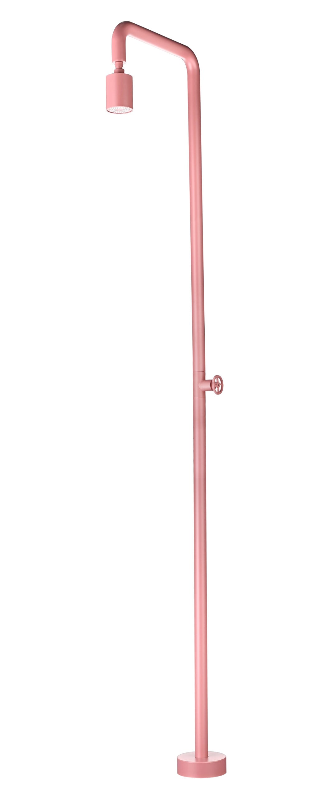 Pool Coral Pink Pool Shower Tap in 316 Stainless Steel, main product view