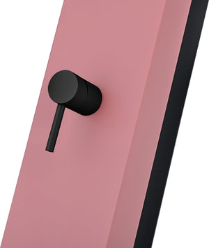 Phoenix Coral Pink Pool Shower Tap in 316 Stainless Steel, view 3