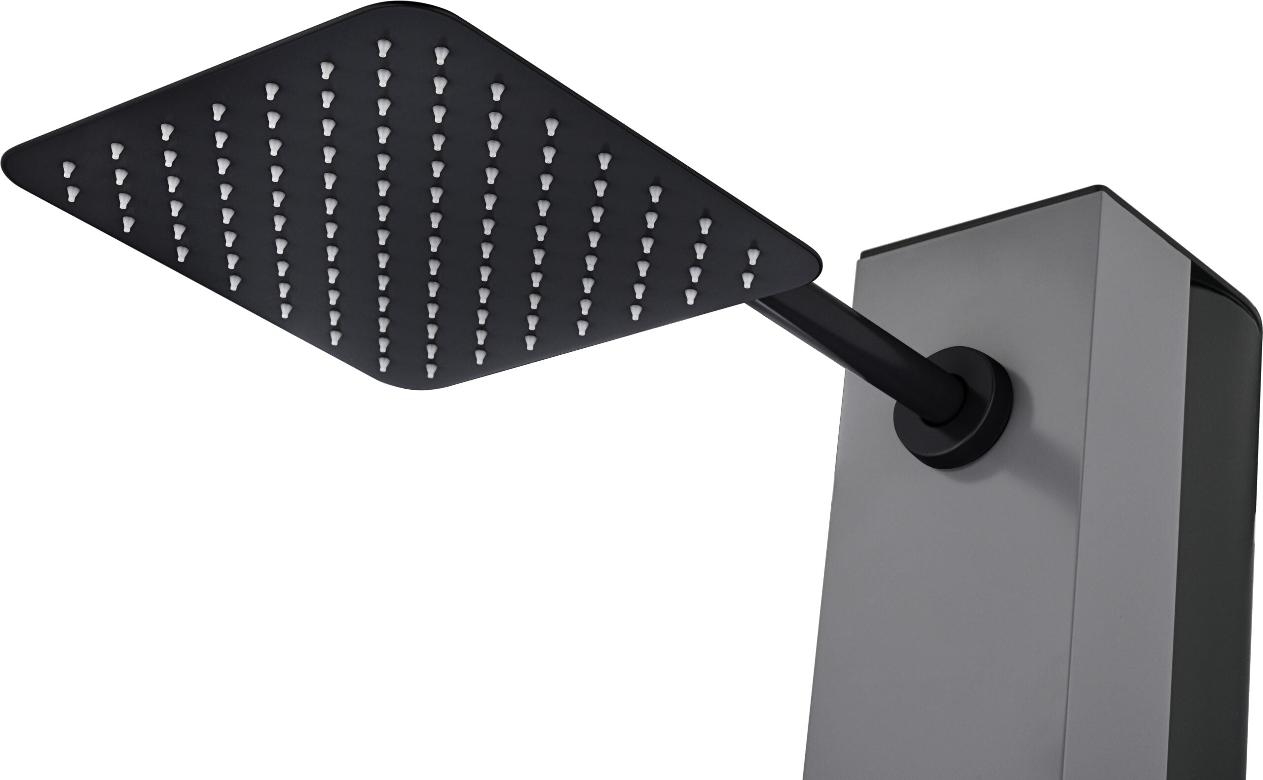 Phoenix Cloud Grey Pool Shower Tap in 316 Stainless Steel, view 4