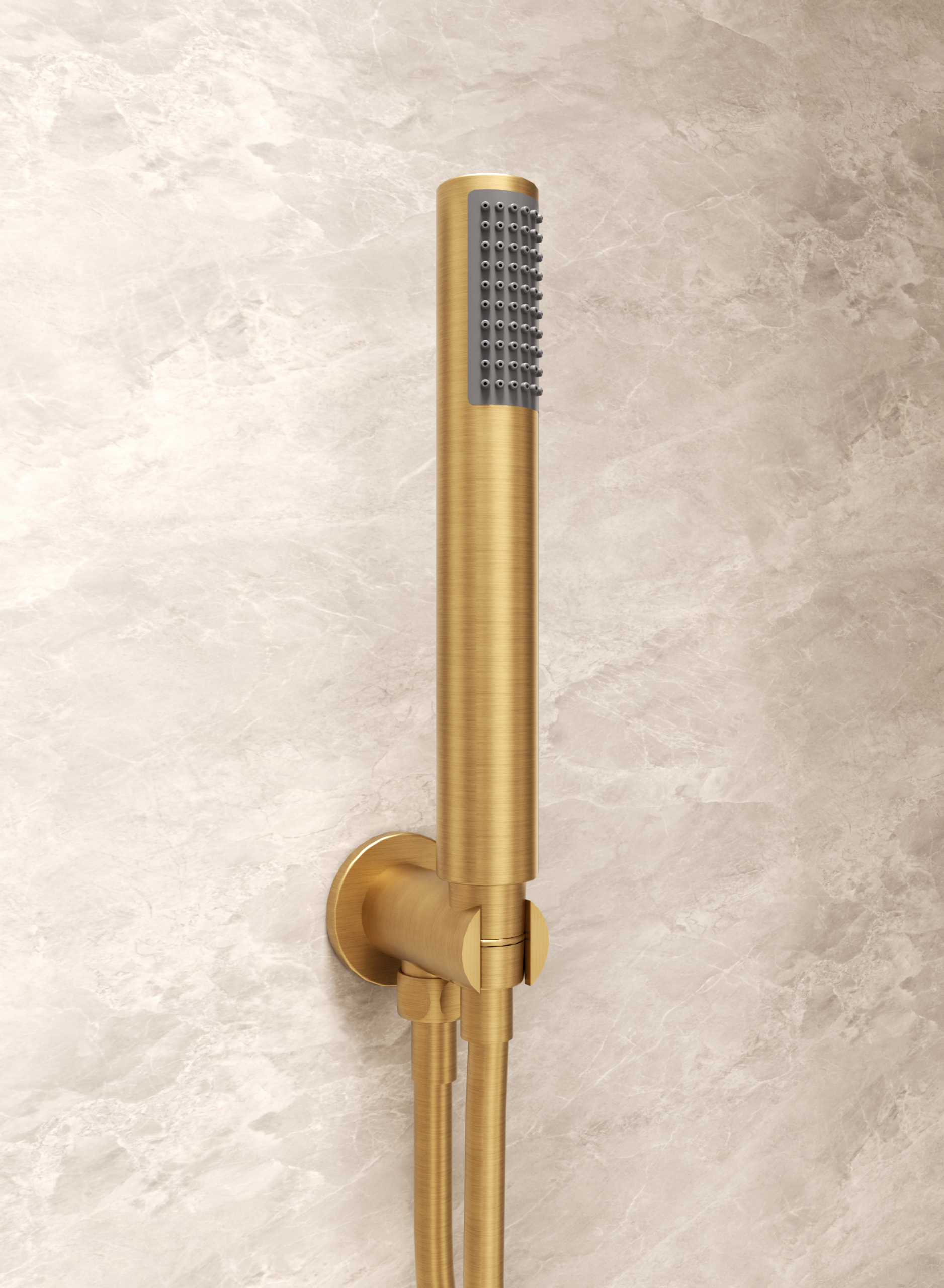 Palau Chrome Concealed Single Lever Shower Set, view 3