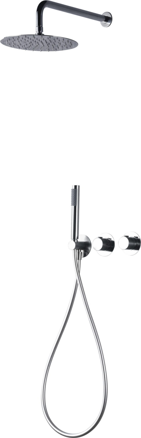 Conjunto Ducha Termostático Empotrado Assen
