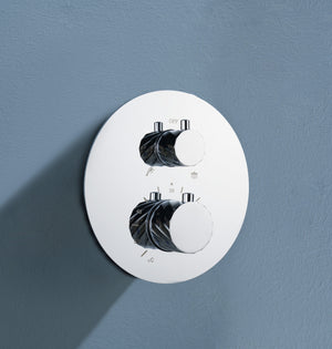 Bless Chrome Concealed Thermostatic Shower Set, view 3
