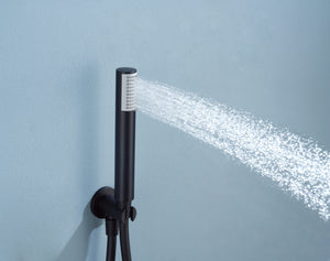 Bless Matte Black Concealed Thermostatic Shower Set, view 3