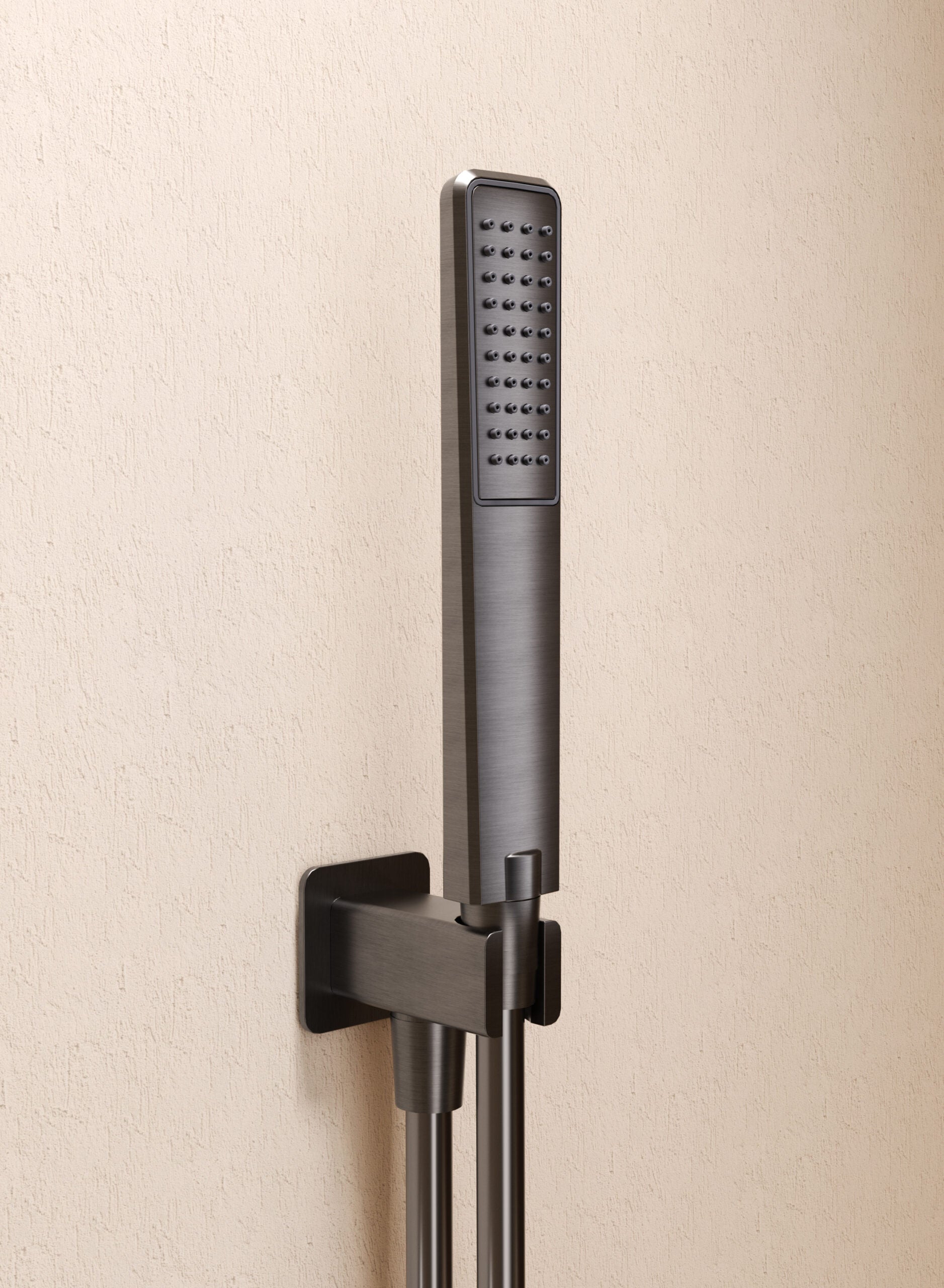 Firenze Brushed Gold Concealed Thermostatic Shower Set, view 4