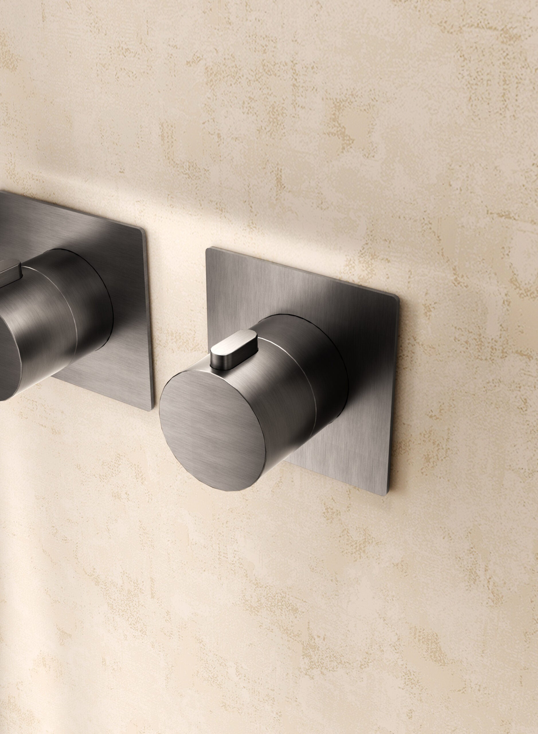 Inari Chrome Concealed Thermostatic Shower Set, view 4