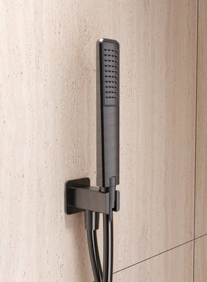 Firenze – Sassari Chrome Concealed Thermostatic Shower Set, view 2