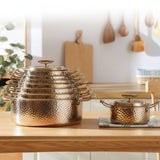 Stainless Steel Non Stick Hammer Double Ear Soup Pot