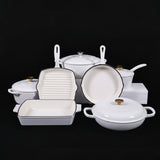 Cast Iron Non stick Pan Pot Casserole