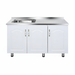 120cm single basin