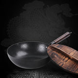 Iron Hand Forged Non Stick Uncoated Wok