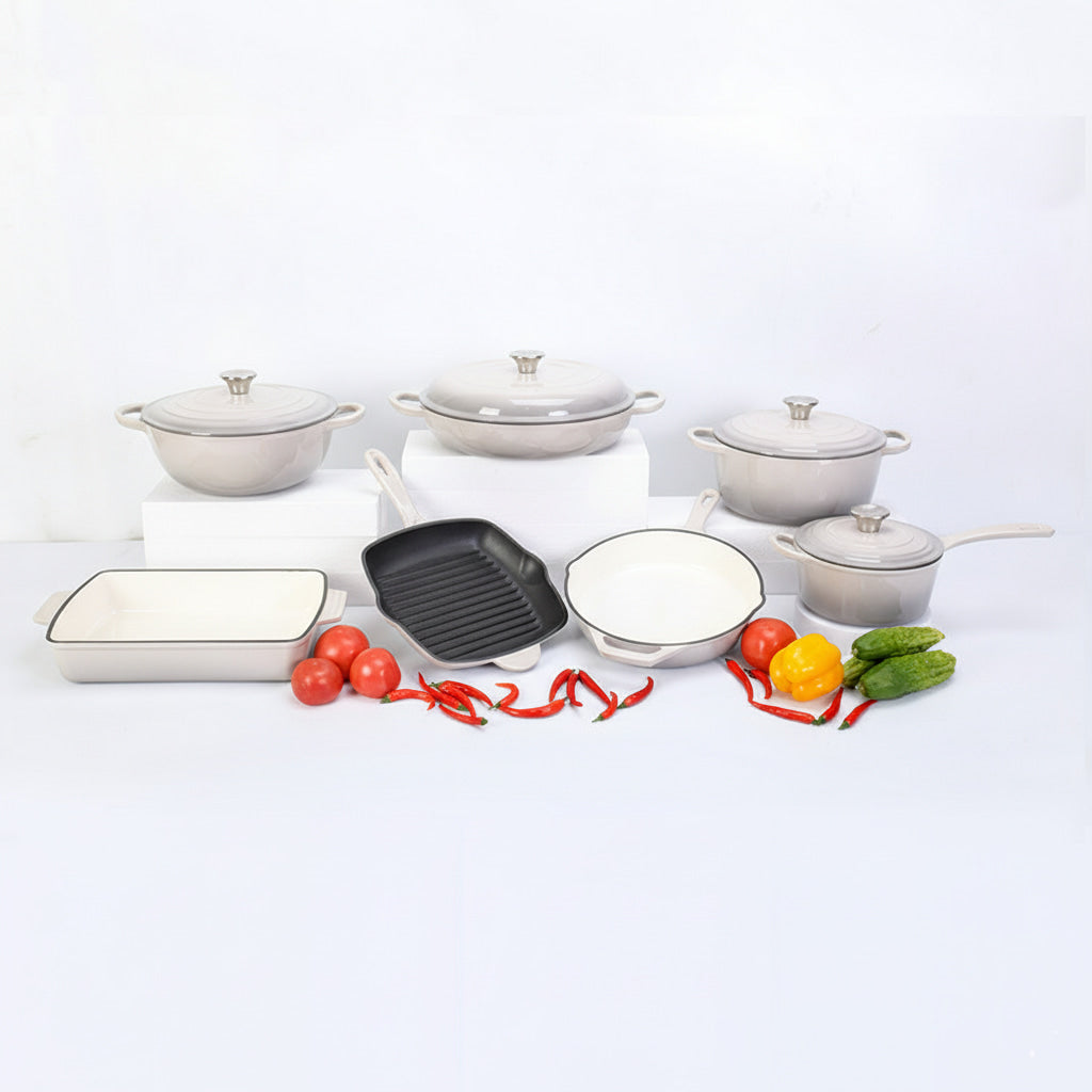 Cast Iron Non stick Pan Pot Casserole