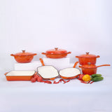 Cast Iron Non stick Pan Pot Casserole