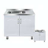 Simple Stainless Steel Wall Kitchen Cabinet