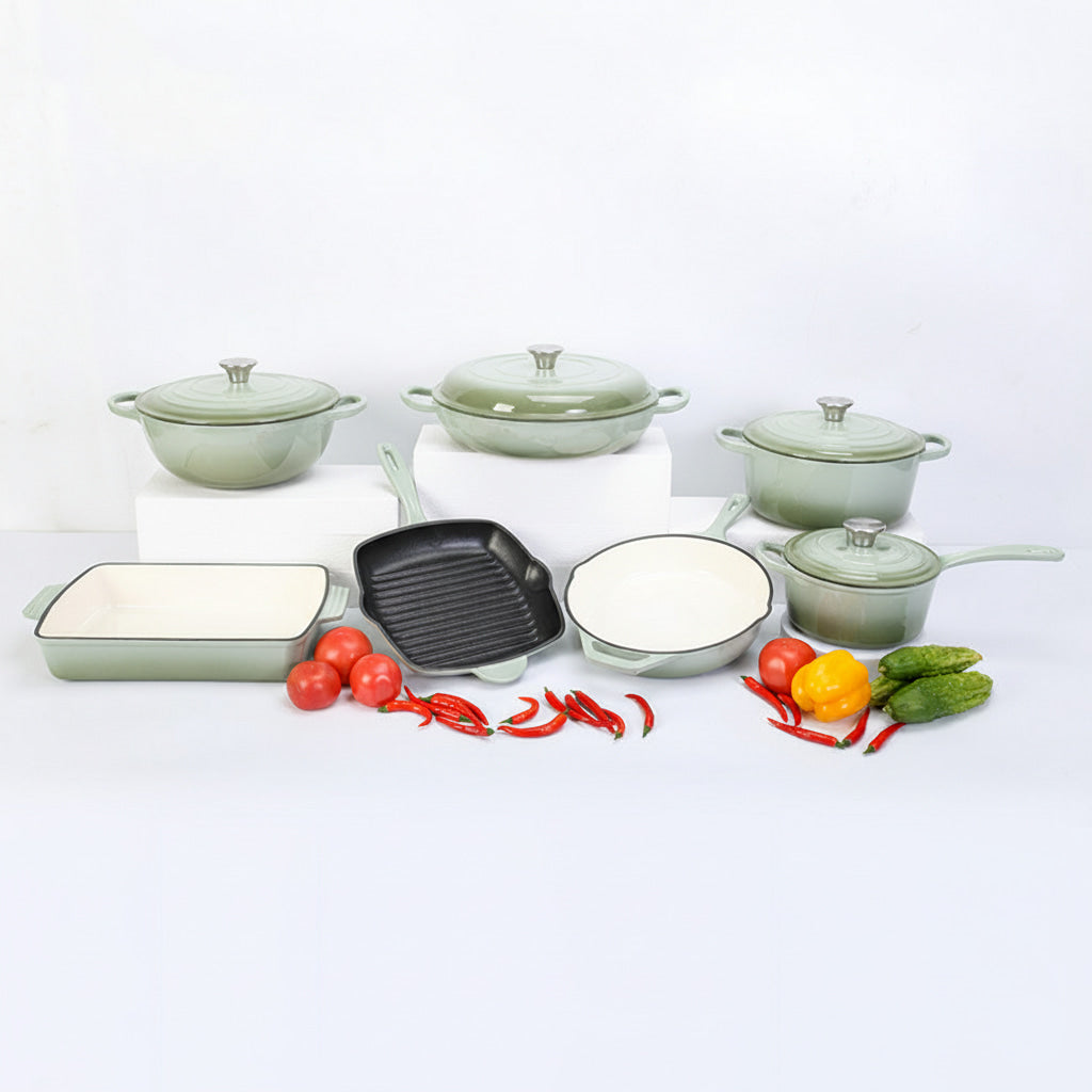Cast Iron Non stick Pan Pot Casserole