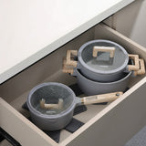 13 Piece Non Stick Frying Pan Pot Cookware Set