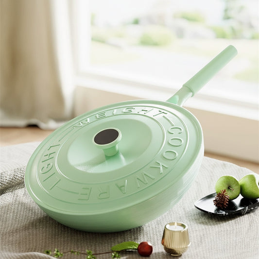 Titanium Non Stick Coated Lid Frying Pan