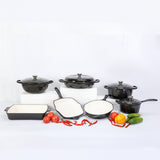 Cast Iron Non stick Pan Pot Casserole