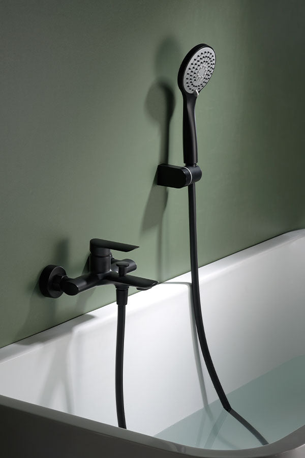 Ural Matte Black Shower Bathroom Faucet Ural Series, view 2
