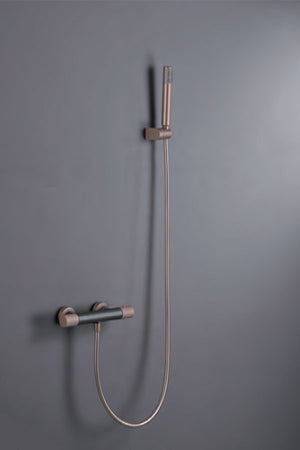 Champagne Gray Thermostatic Shower Faucet Set, view 3