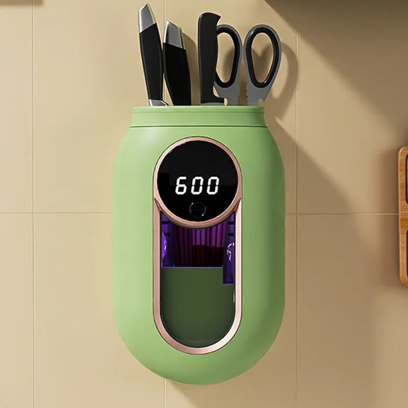 Sterilized Tools Led Disinfection Wall Mounted Holder