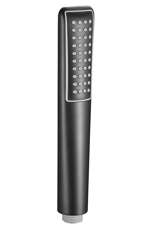 Mango De Ducha Génova Negro Mate - Shower Set