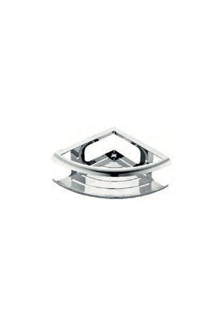 Chrome Corner Soap Basket 15kg Load Capacity, view 2