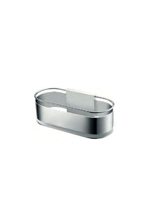 Chrome Soap Dish Modern Minimalist Bathroom Accessory, view 2
