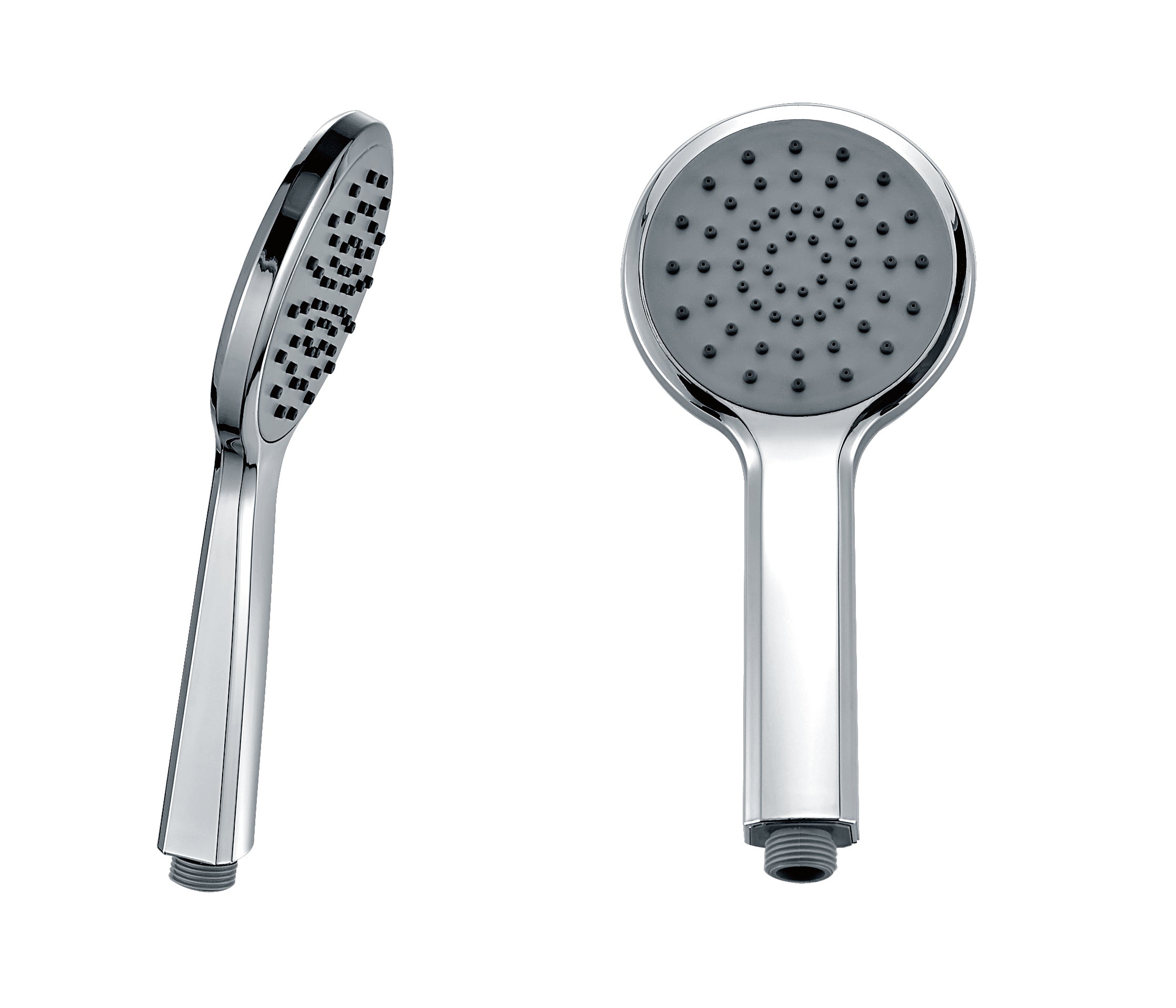 Boston Chrome Shower Handle Modern Minimalist Design, view 2