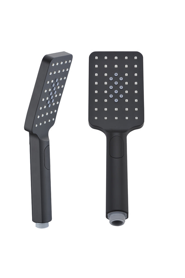 York Matte Black Shower Handle, view 2