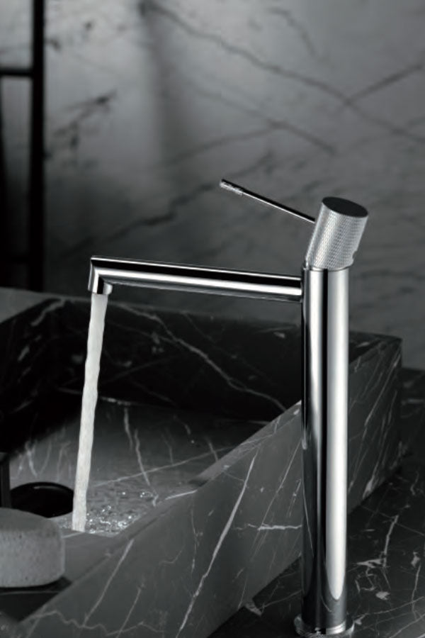 Chrome Single Lever Basin Mixer Faucet, view 3