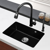 Stone Single Bowl One Piece Kitchen Sink