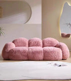 Modern Plush Nordic Minimalist Compressed Sofa