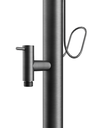 Denali Matte Black Garden Standpipe Tap in 316 Stainless Steel PJD001/AC, view 3