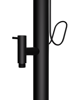 Denali Matte Black Garden Standpipe Tap in 316 Stainless Steel PJD001/ANG, view 3