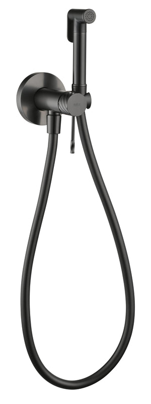 Bless Black Gun Metal Concealed Bidet Mixer, main product view