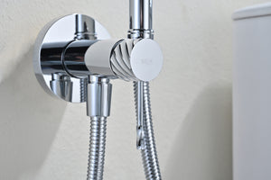 Bless Chrome Concealed Bidet Mixer, view 3